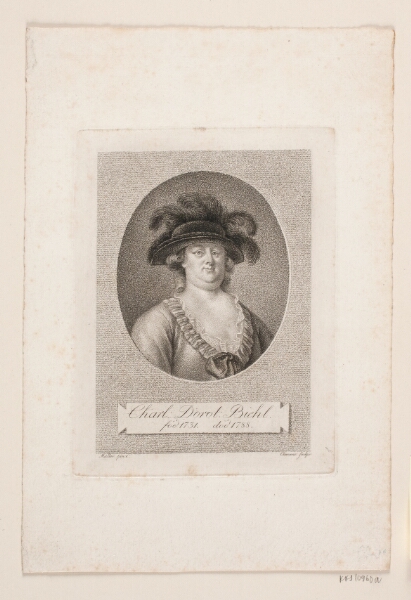 J.F. Clemens, Forfatterinden Charlotte Dorothea Biehl