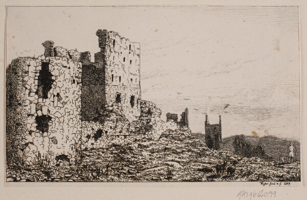 Vilhelm Kyhn, Hammershus på Bornholm