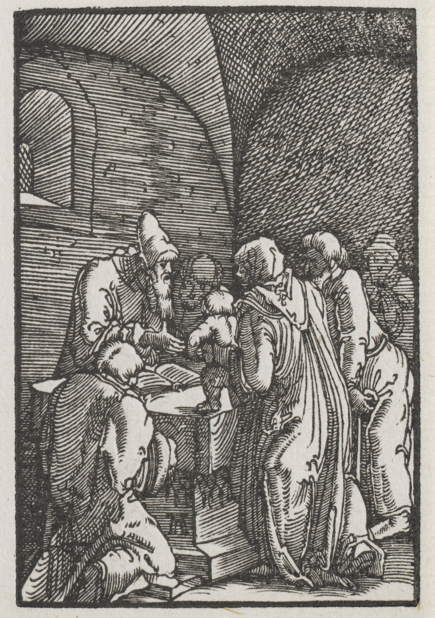 Albrecht Altdorfer, The Fall and Redemption of Man:  The Presentation of Christ in the Temple