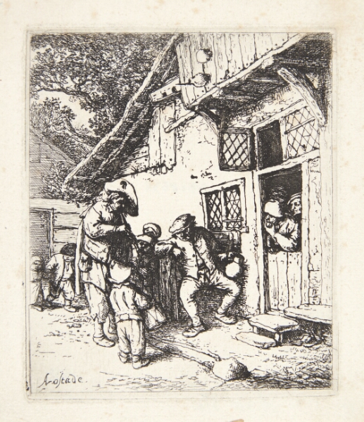 Adriaen van Ostade, Omvandrende musikere
