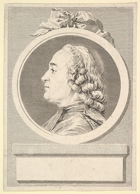 Augustin de Saint-Aubin, Portrait of Charles Gauzargues