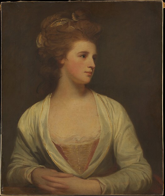 George Romney, Portrait of a Woman, Said to Be Emily Bertie Pott (died 1782)