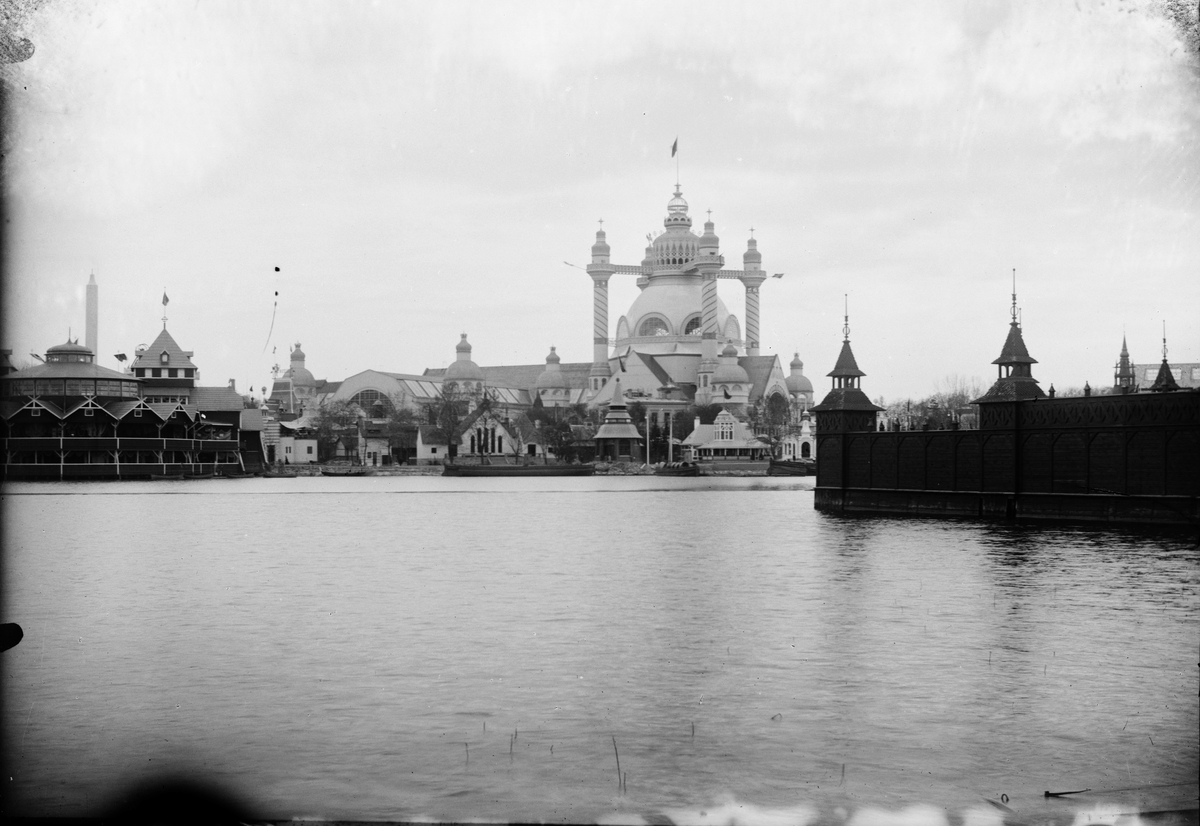 Skötsner-Edhlund, Stockholm Exhibition, Industrihallen, Djurgården, Stockholm 1897