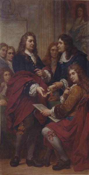 Nicaise De Keyser, The Engraver Gerard Edelinck in Paris