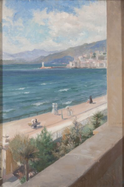 Albert Edelfelt, Från mitt fönster i Cannes