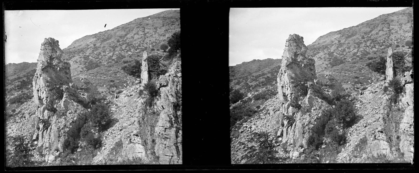 Desconegut, [Roques escarpades a la Vall d'Ordesa]