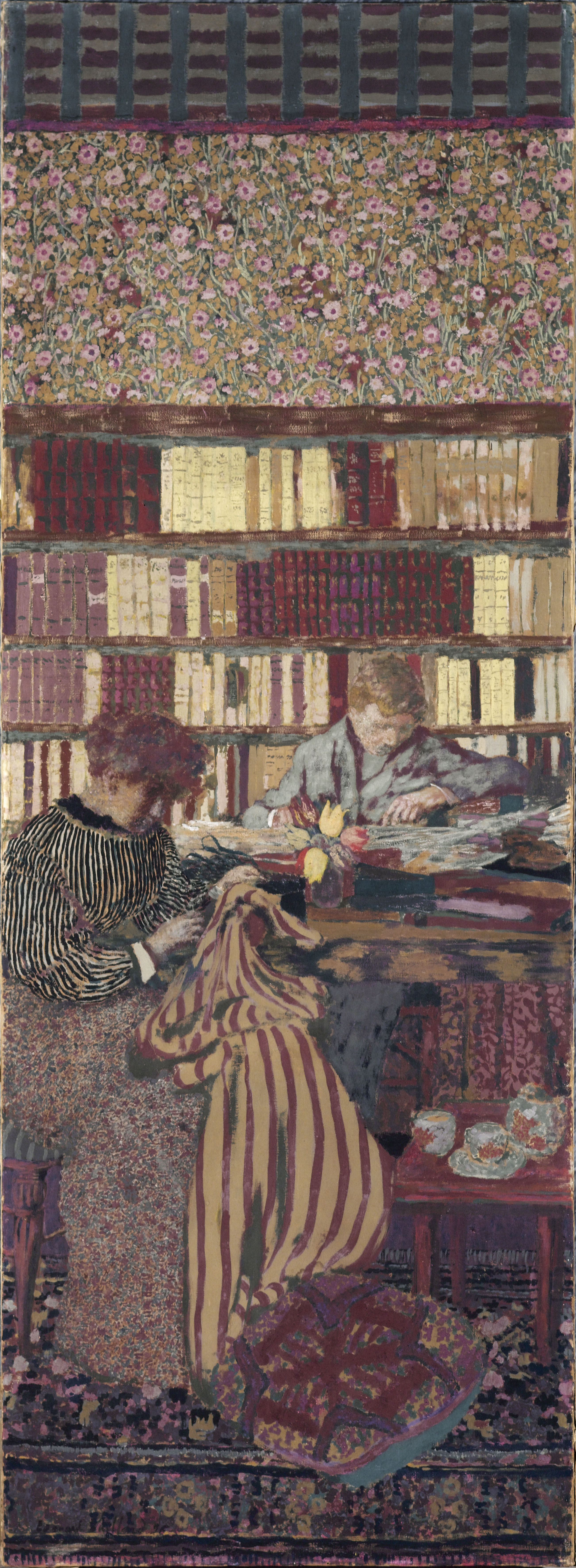 Edouard Vuillard, Personnages dans un intérieur. Le travail