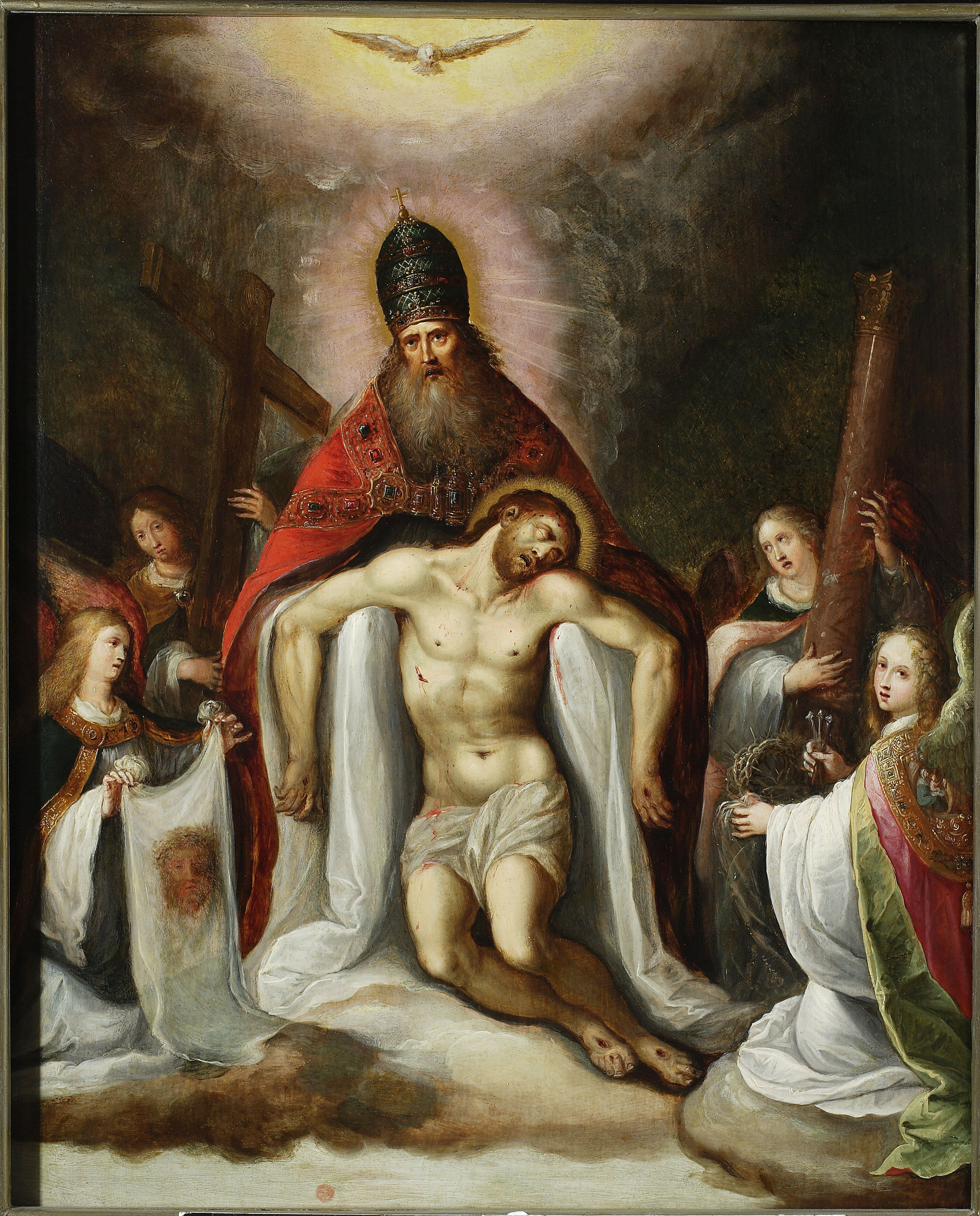 Frans Francken the Younger, Holy Trinity (Throne of Grace)
