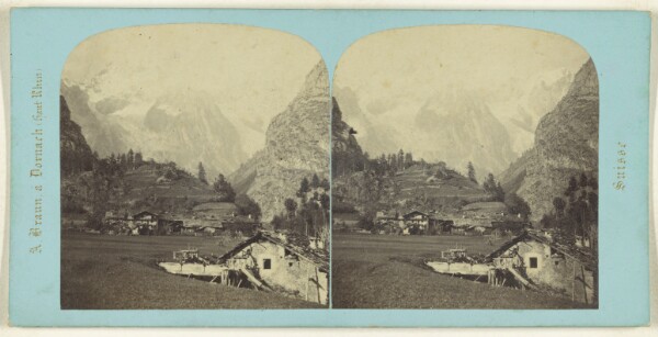 Adolphe Braun, Bourg Lavillette. Vallee de Courmayeur.