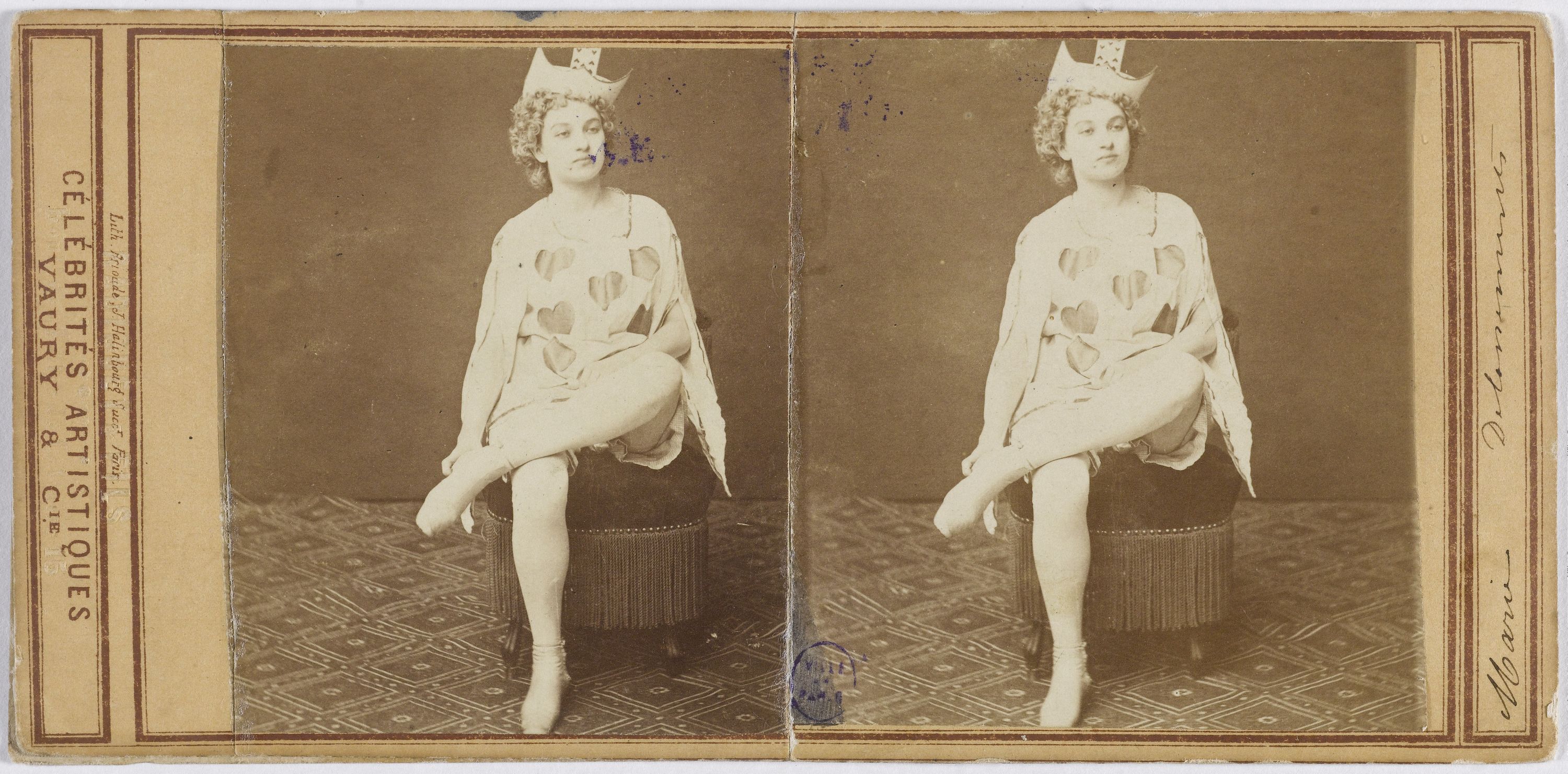 Vaury et Cie, Portrait de Marie, (actrice)