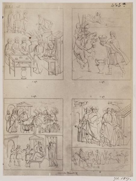 Parker, John Henry, Mosaic Pictures in S. Maria Maggiore, A.D. 440 (from an engraving)