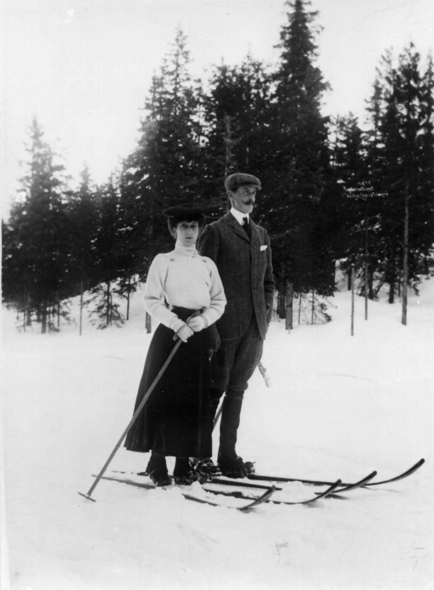 Anders Beer Wilse, Haakon VII og dronning Maud
