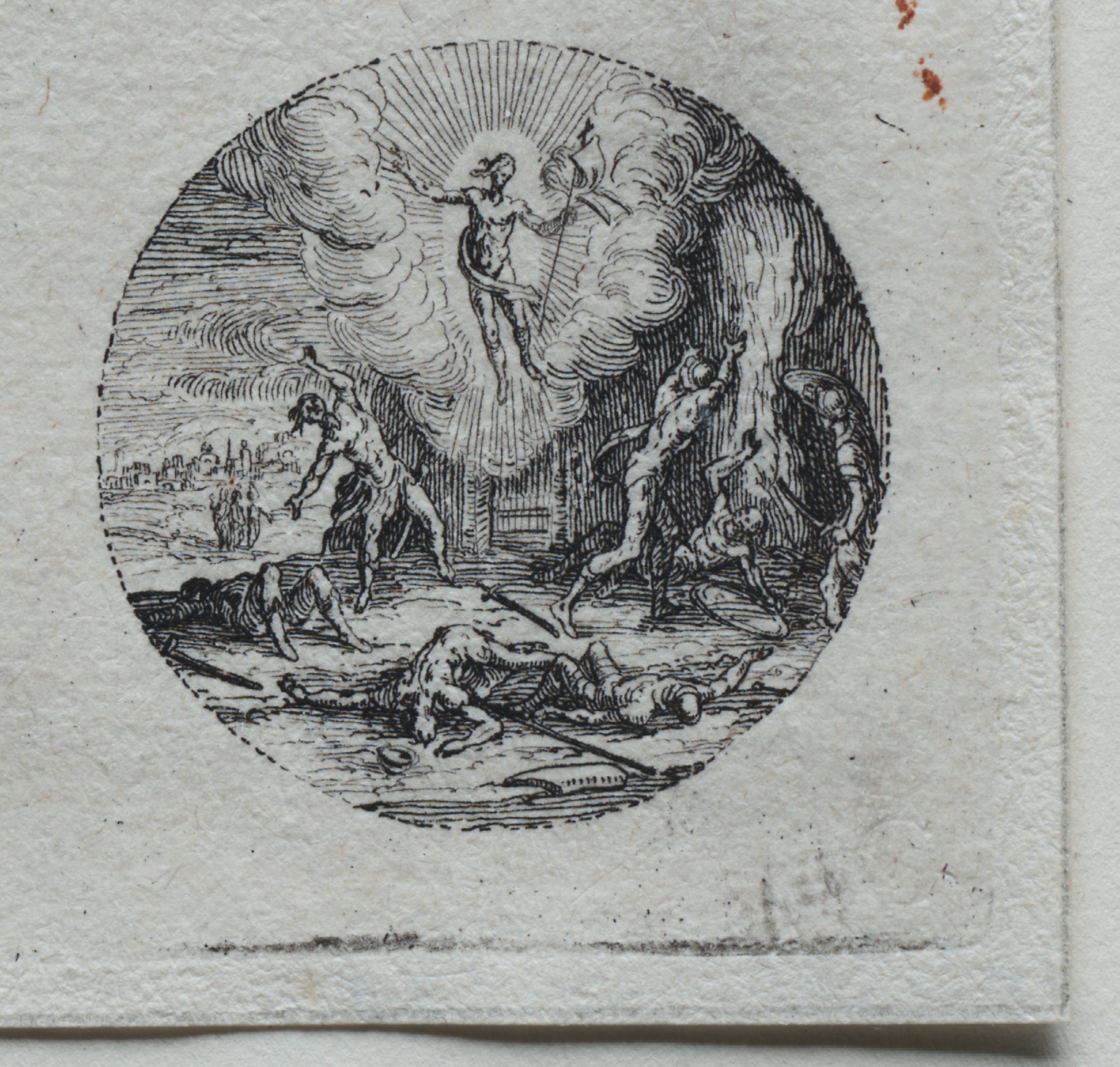 Jacques Callot, The Mysteries of the Passion:  The Transfiguration