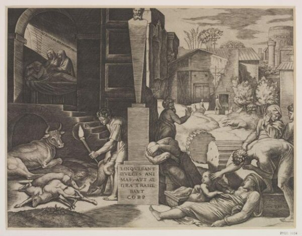 Raphael, The Plague in Crete/ 'Il Morbetto'