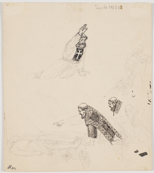 Niels Skovgaard, Forarbejder til uanvendte illustrationer