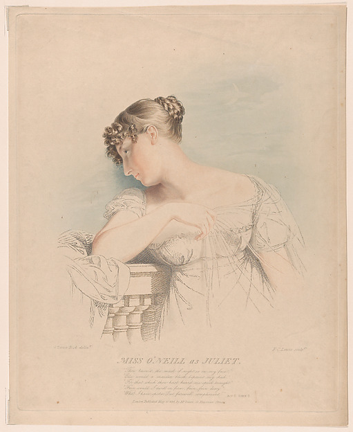 George Dawe, Miss O'Neill as Juliet