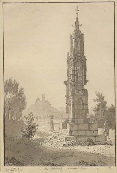 C.W. Eckersberg, Hochkreuz i nærheden af Bonn