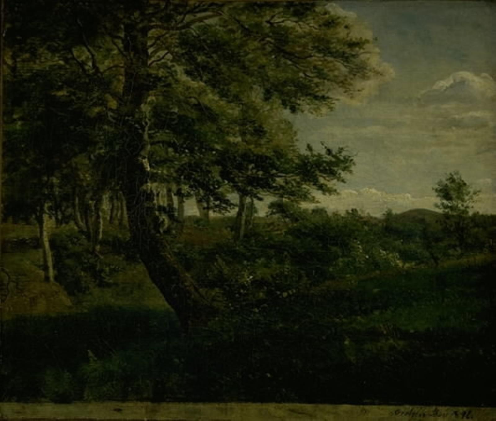 Dankvart Dreyer, Fra Ørsbjerg skov ved Årup