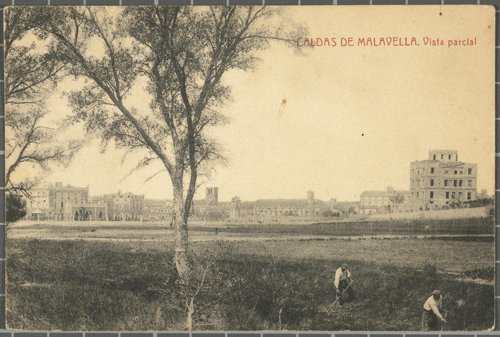 Josep Thomas Bigas, CALDAS DE MALAVELLA. Vista parcial