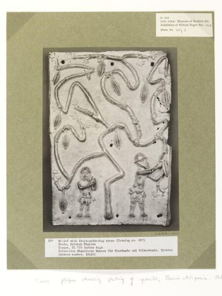 Walker Evans, Relief.  Benin.