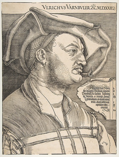 Albrecht Dürer, Portrait of Ulrich Varnbuler