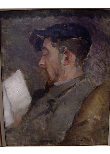 Theodore Robinson, Self-Portrait