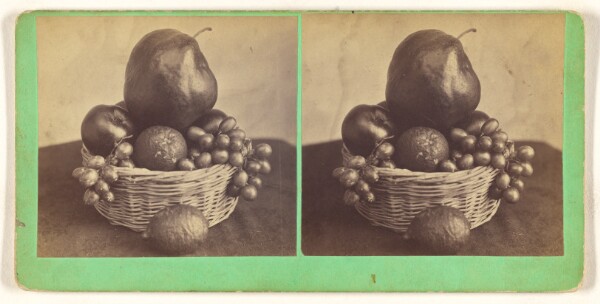 Unknown, [Basket of fruit]
