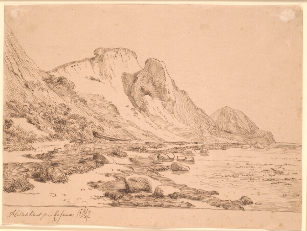 Johan Thomas Lundbye, Hellede klint