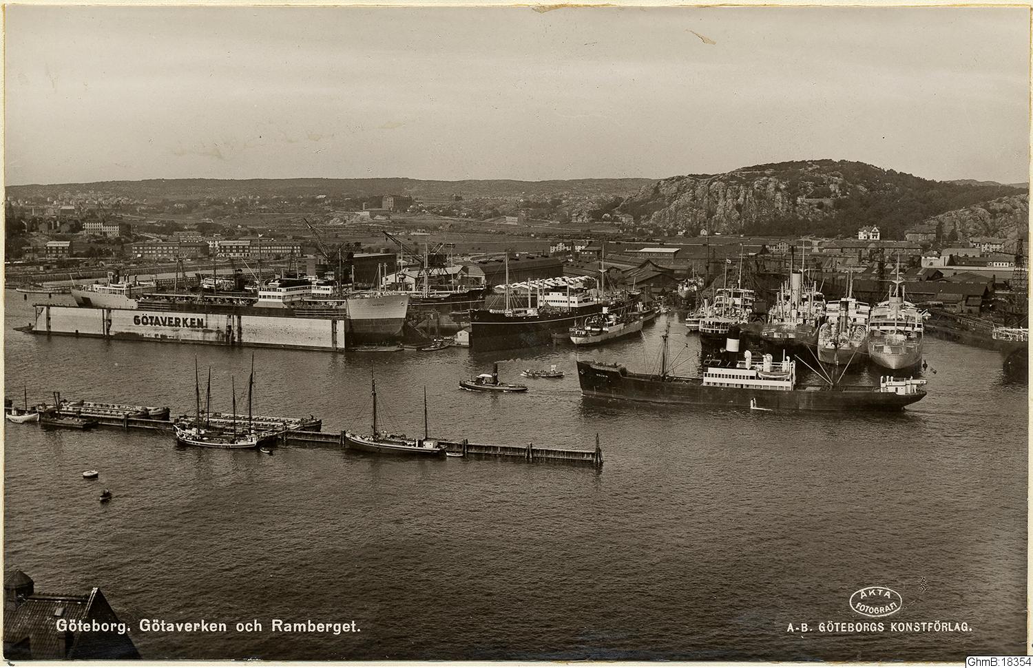 AB Göteborgs Konstförlag, fotografi, vykort, bilder