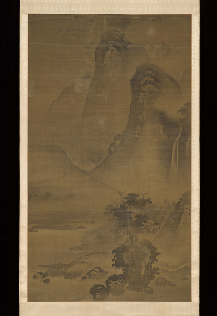 Unidentified artist, River Valley in Mist in the Zen Manner