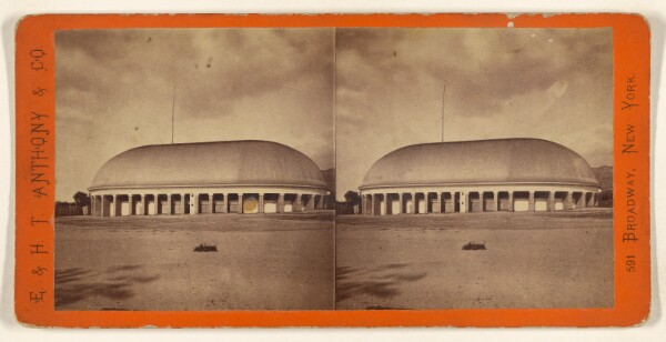 Edward and Henry T. Anthony & Co., New Mormon Tabernacle. 250 feet long - 150 feet wide. [Salt Lake City]