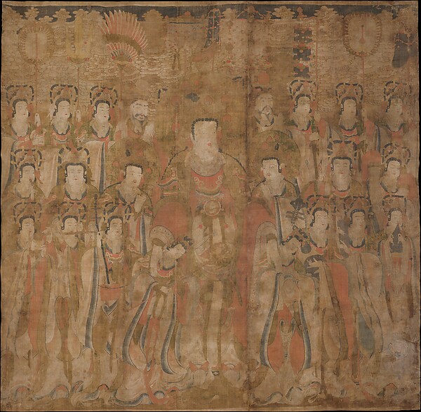 Unidentified artist, Brahma with Attendants and Musicians