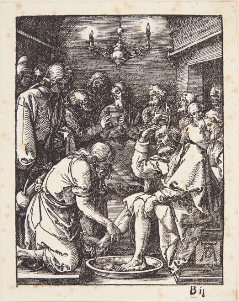 Albrecht Dürer, Kristus vasker Peters fødder