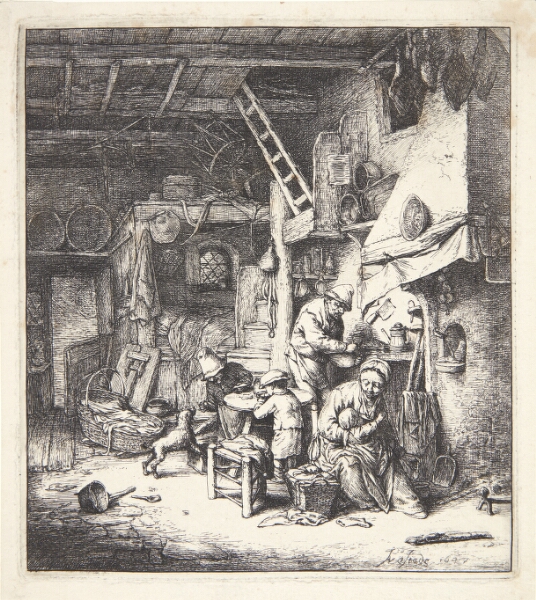 Adriaen van Ostade, Familien