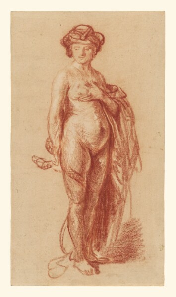 Rembrandt Harmensz. van Rijn, Nude Woman with a Snake