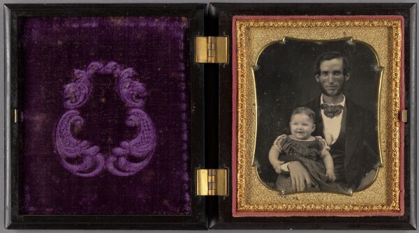 Unknown, Portrait of a Father and Smiling Child