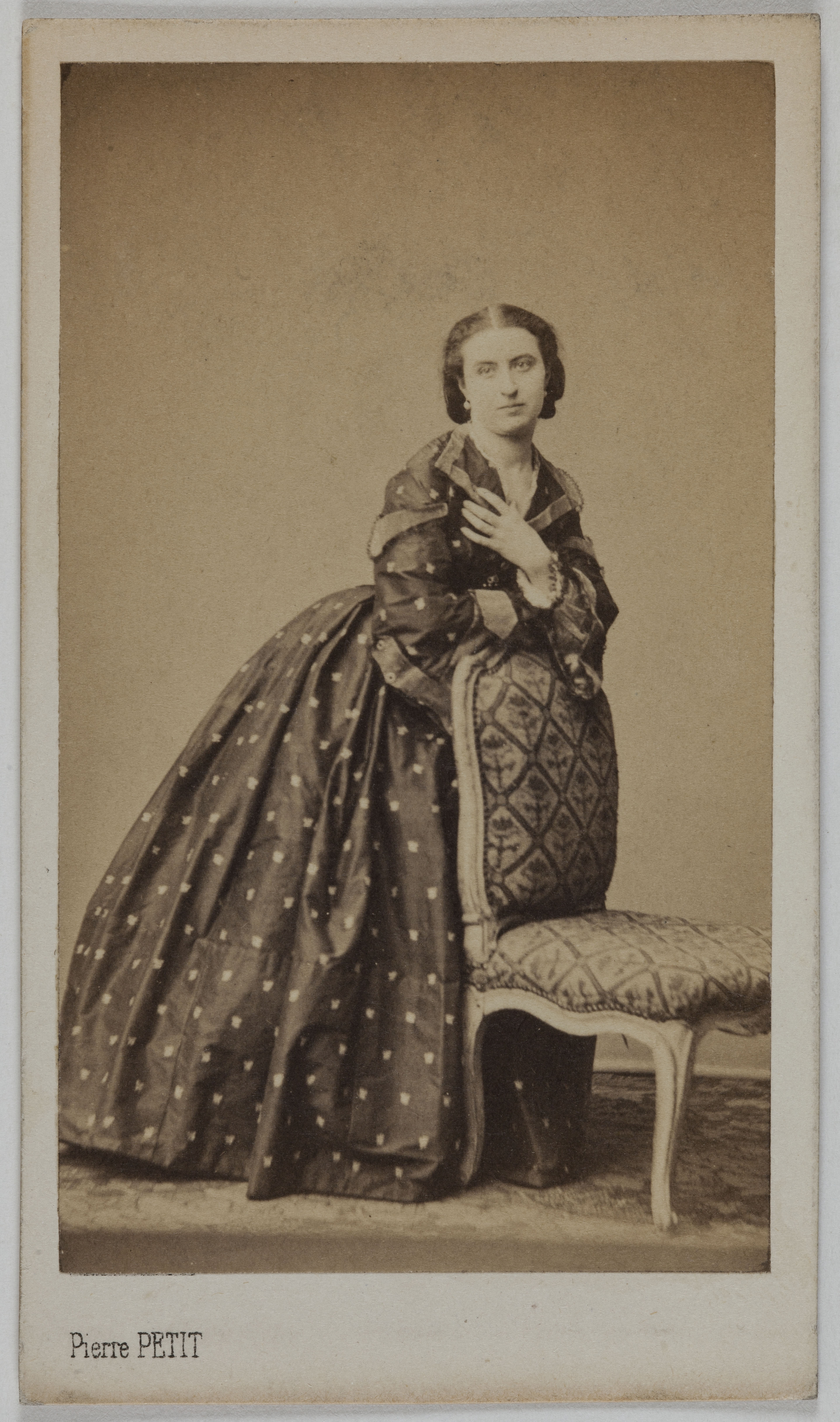 Pierre Petit & Trinquart, Portrait de Mlle Balby (actrice ?)