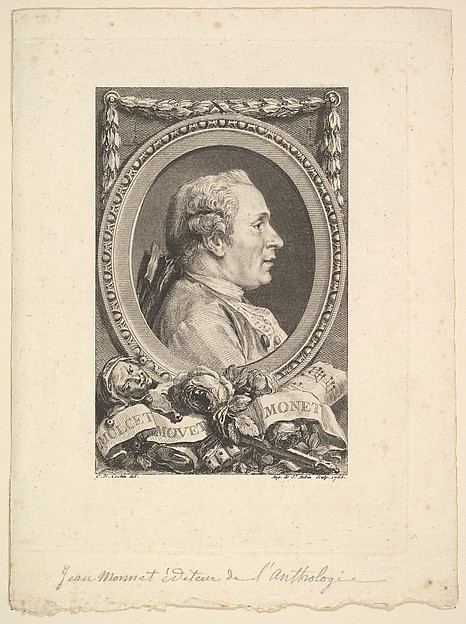 Augustin de Saint-Aubin, Portrait of Jean Monnet