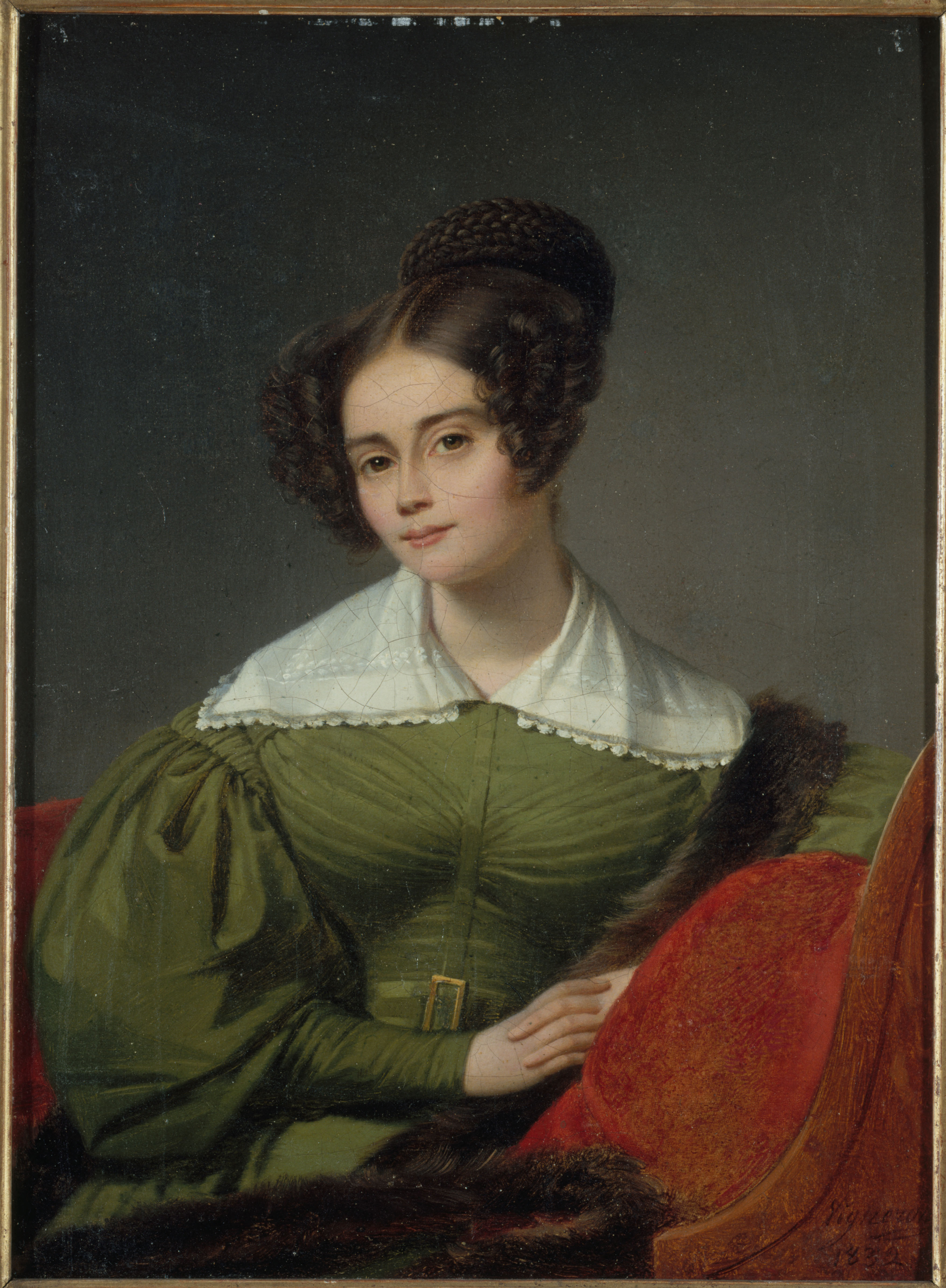 Pierre Roch Vigneron, Portrait de Madame Rathelot.