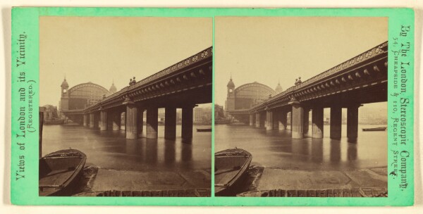 London Stereoscopic and Photographic Company, [Cannon St. R.R. Bridge]