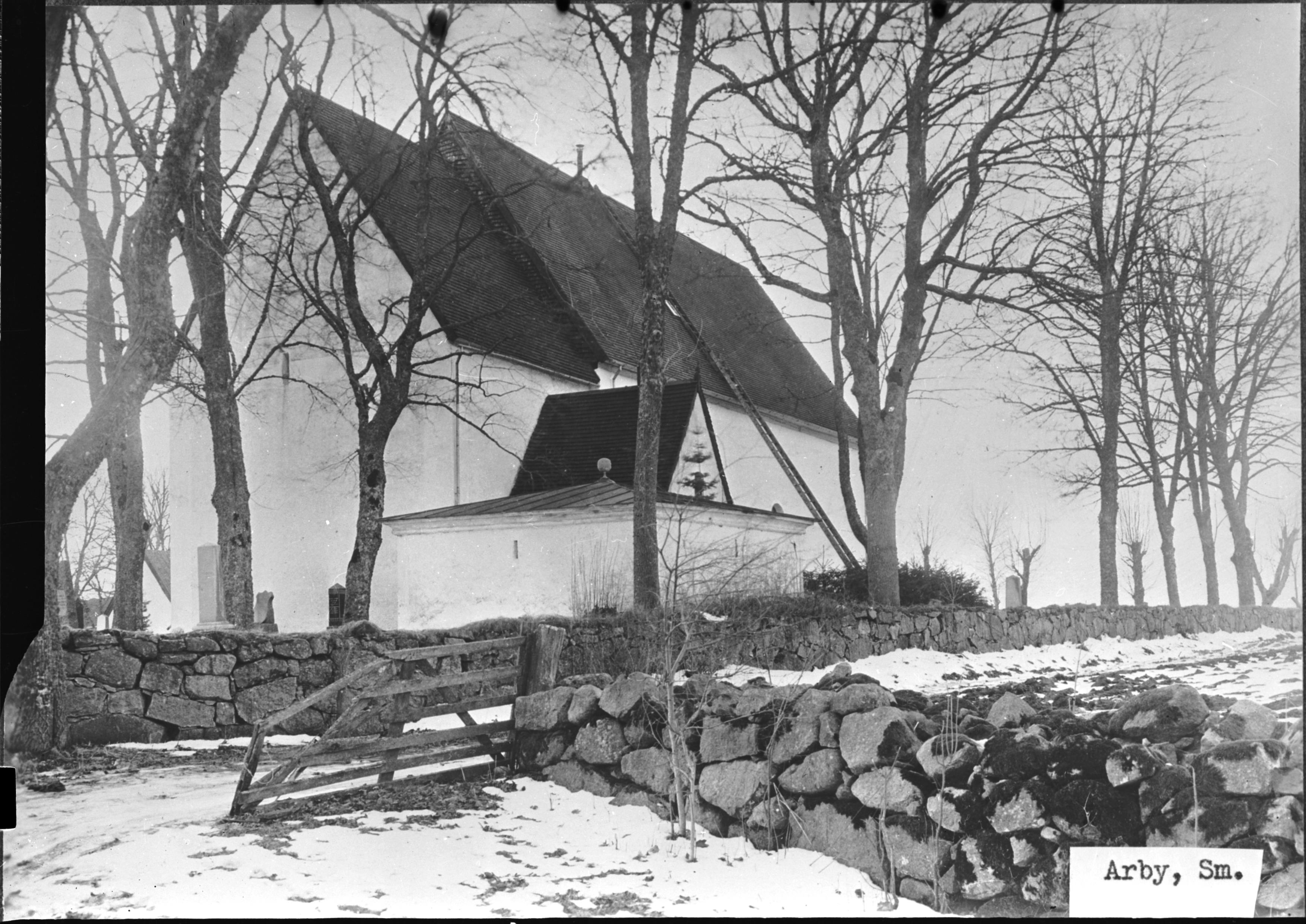 Manne Hofrén, Arby kyrka