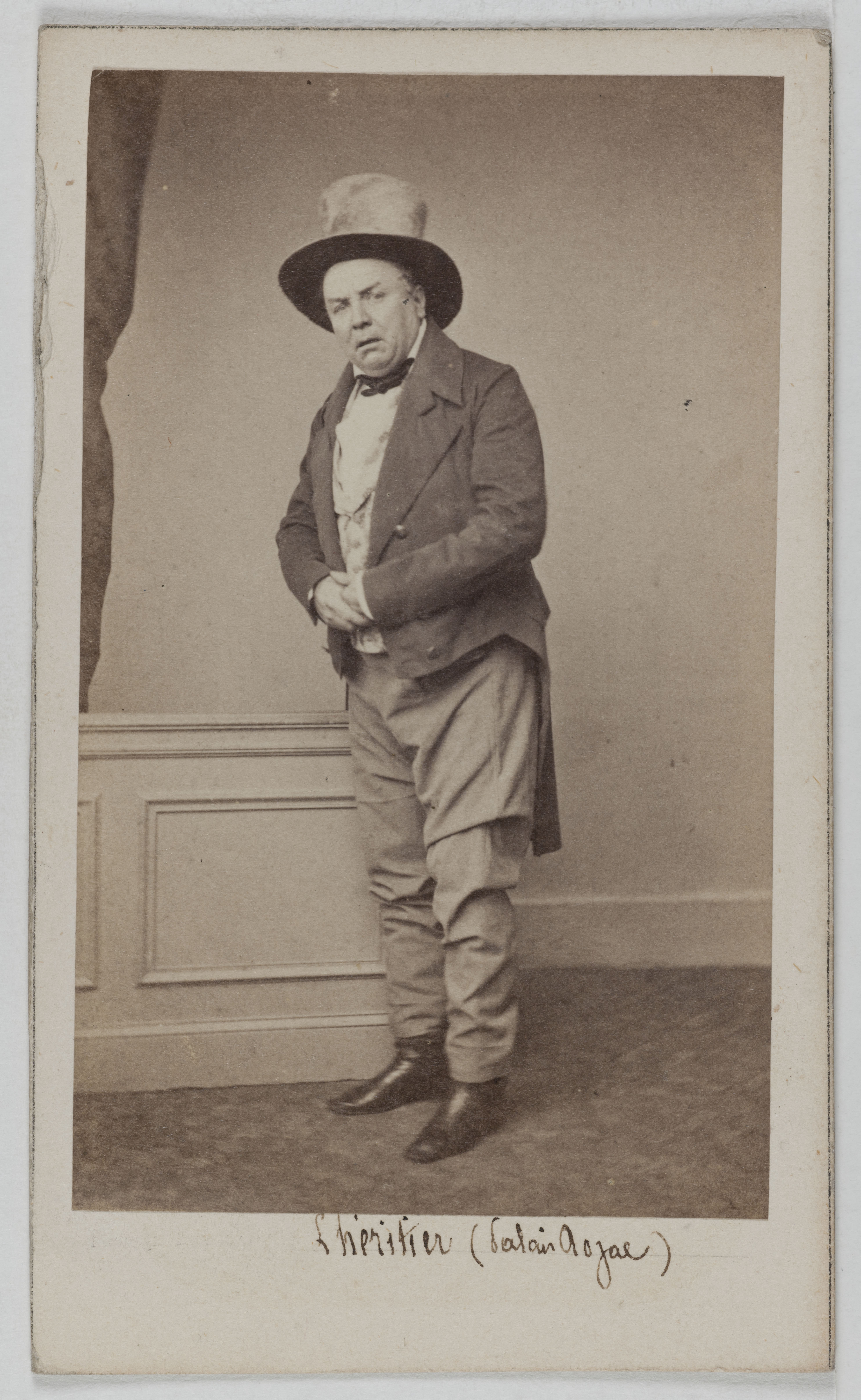 Franck, Portrait de Lhéritier Romain, (Paul Thomas dit), (1809-1885), (acteur)