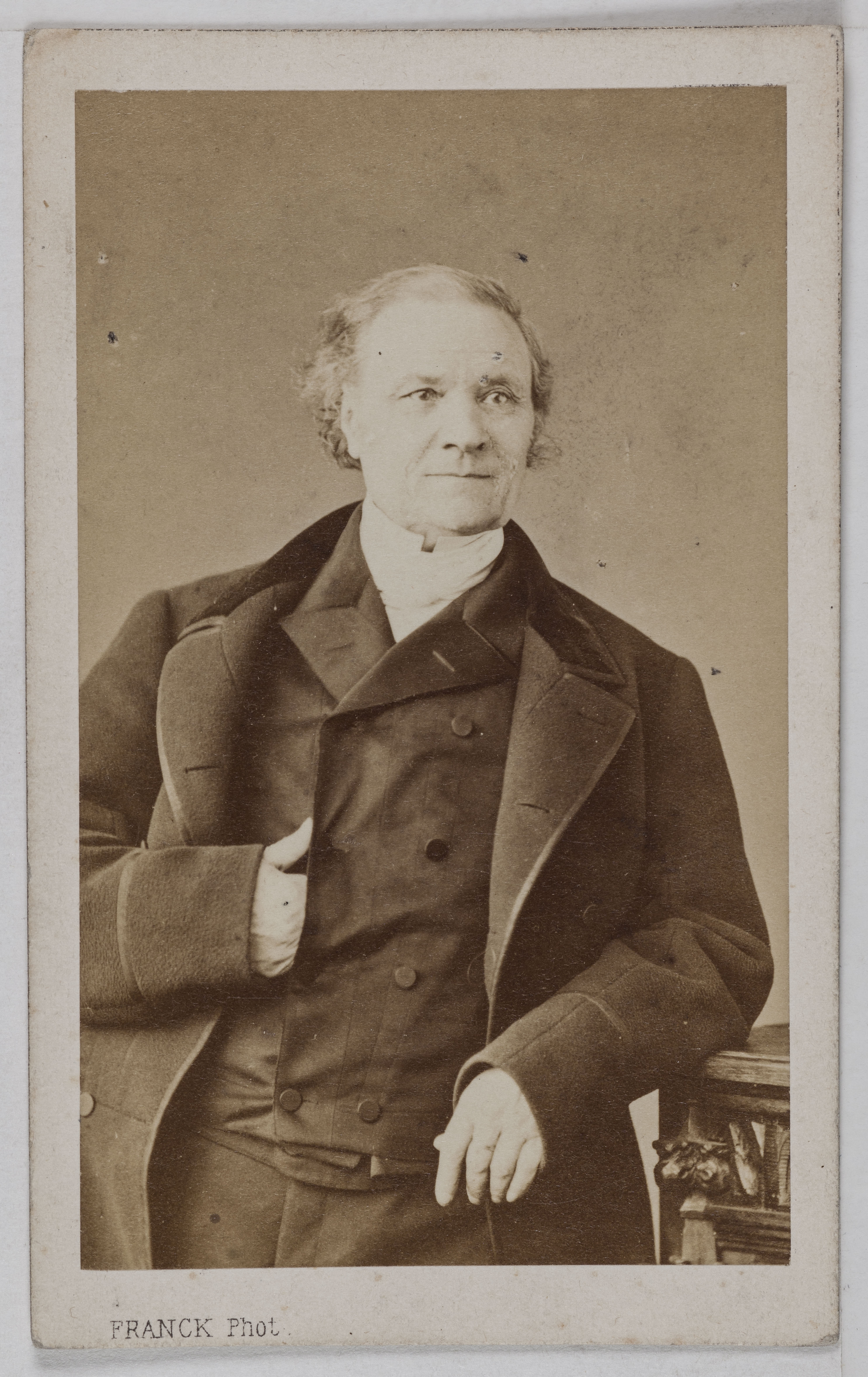 Franck, Portrait de Marie Pierre, (Pierre Alexandre Thomas Amable Marie de Saint-Georges, dit), (1797-1870), (avocat, homme politique)