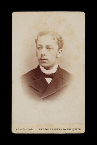 A. & G. Taylor, A portrait of a man