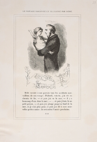 Lorenz Frølich, Le voyage raconté et illustré par Bébé