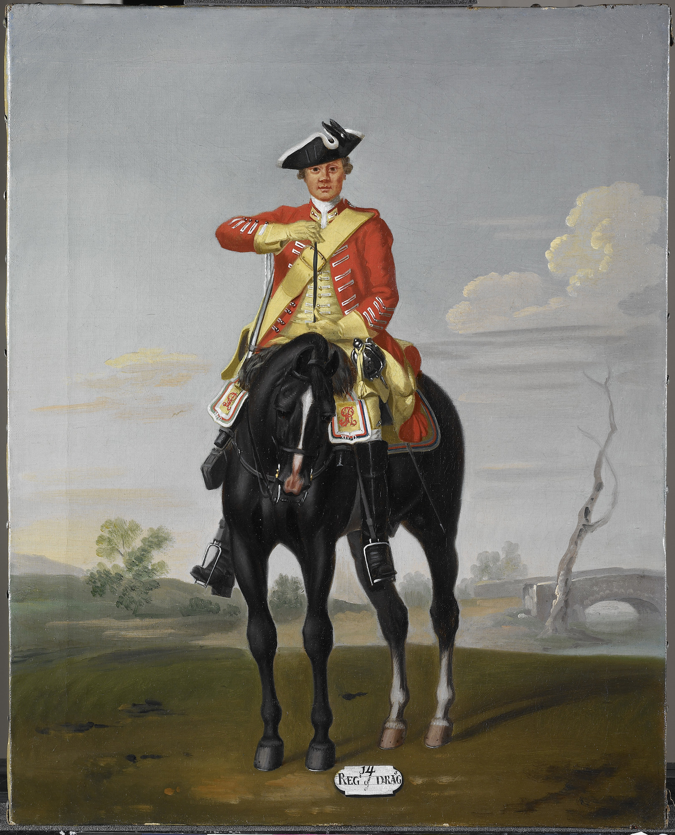 David Morier, Private, 14th Dragoons, 1751