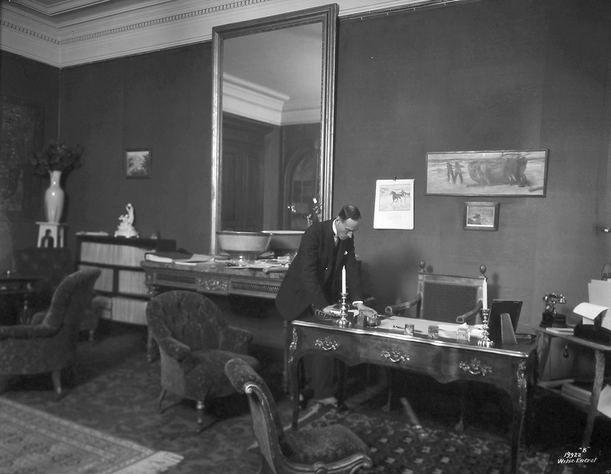 Anders Beer Wilse, Prot: Franske legation