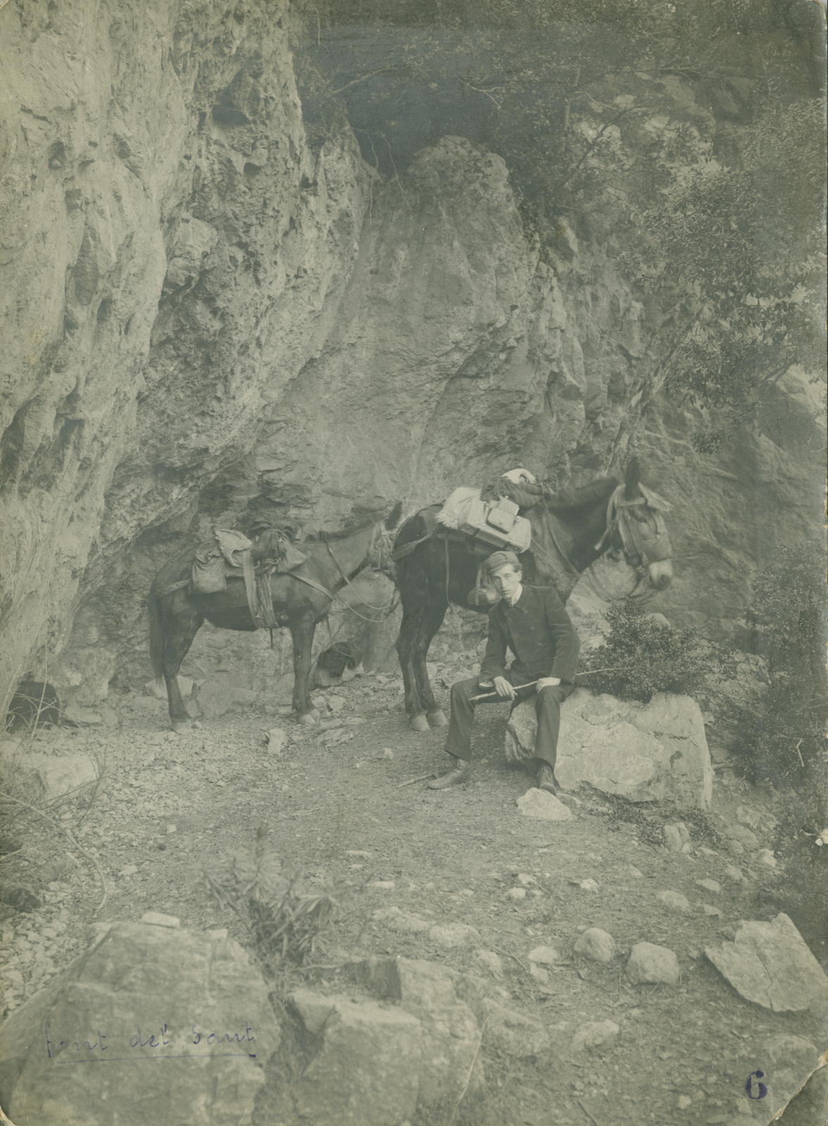 Desconegut, [Excursió al Bassegoda]