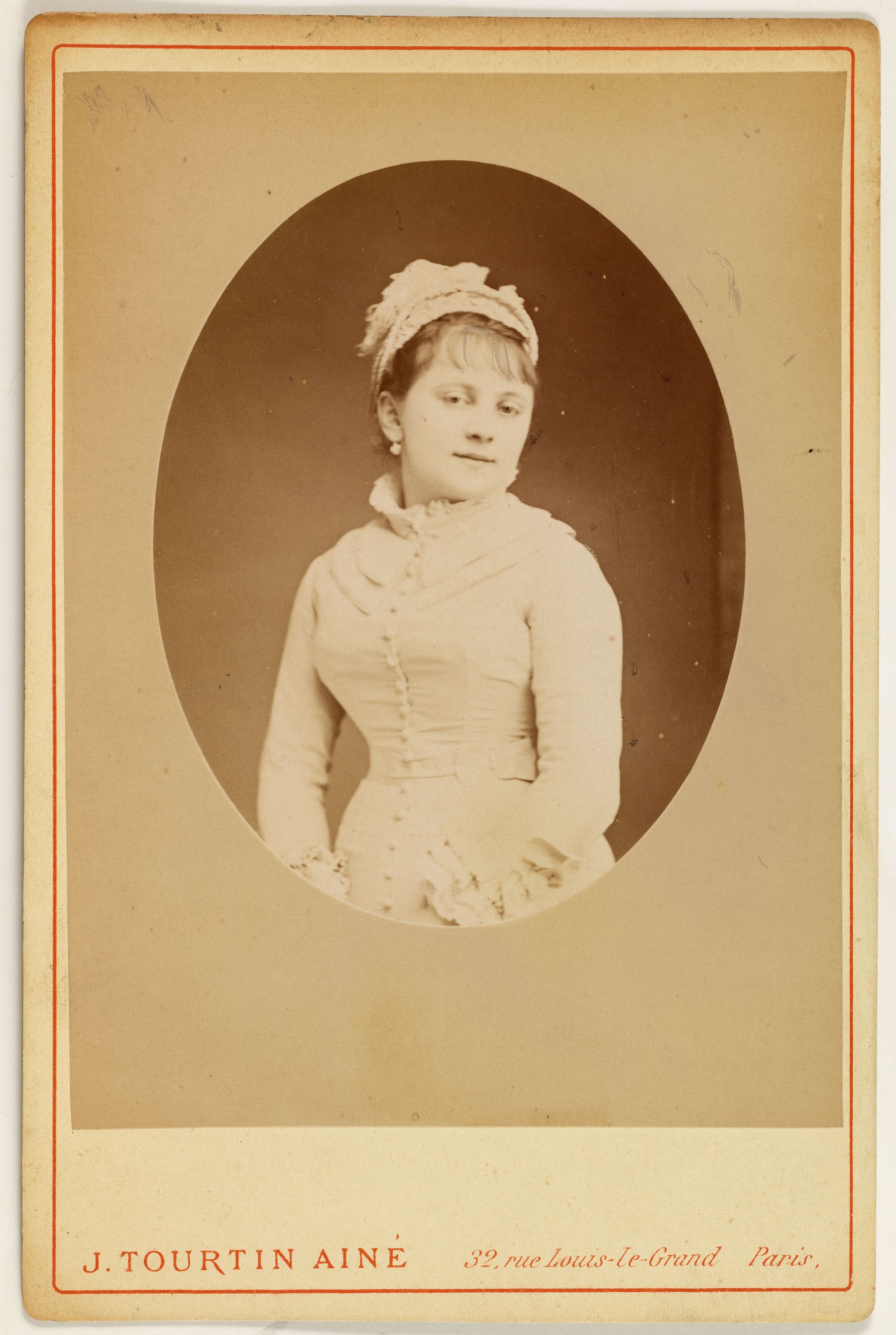 Joseph Tourtin, Portrait de Juliette Beaumaine, actrice
