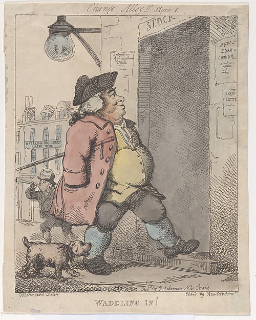 Thomas Rowlandson, Waddling In!